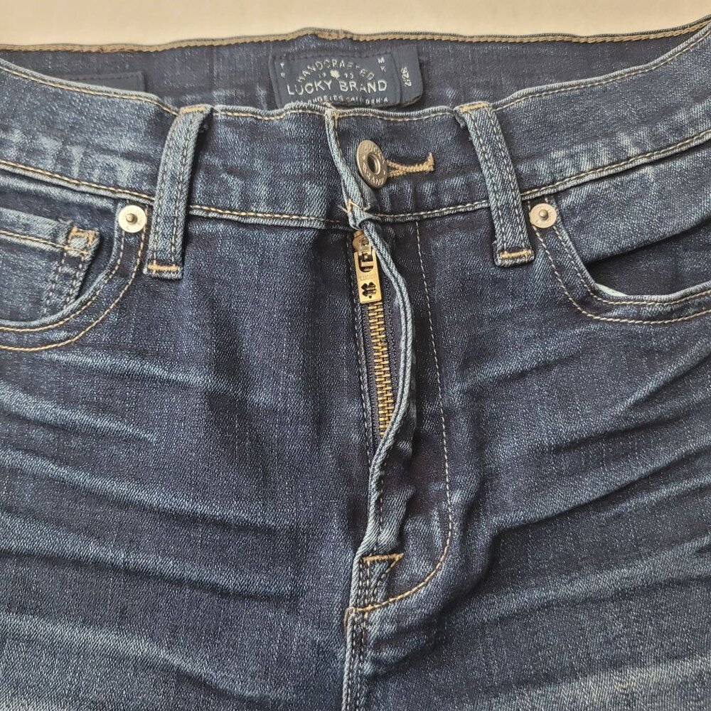 Lucky Brand Olivia Skinny Women's Dark Wash Denim Jeans Size 2/26 - Picture 5 of 12